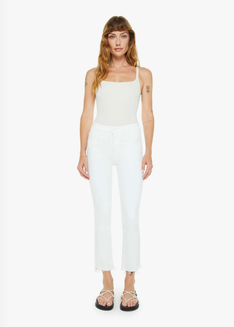 MOTHER Insider Crop Step Fray FOT