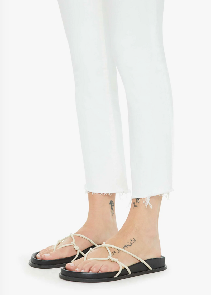MOTHER Insider Crop Step Fray FOT