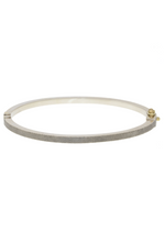 Rene Escobar Laura 2.5mm Sterling Diamond Bracelet