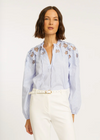 Caballero Riana Blue Micro Stripe