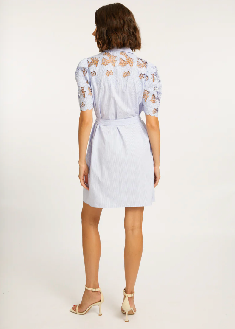 Caballero Clarette Micro Stripe Dress