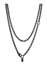 Erica Molinari 16"-18" 4mm Rectangle Link Chain
