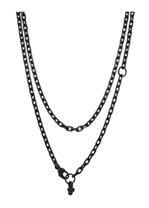 Erica Molinari 16"-18" 4mm Rectangle Link Chain
