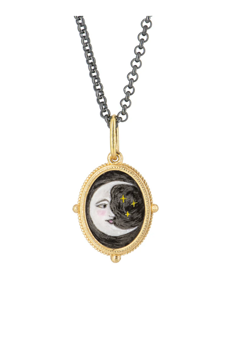 Erica Molinari Man In The Moon Charm
