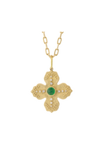 Erica Molinari Four Point Emerald Charm
