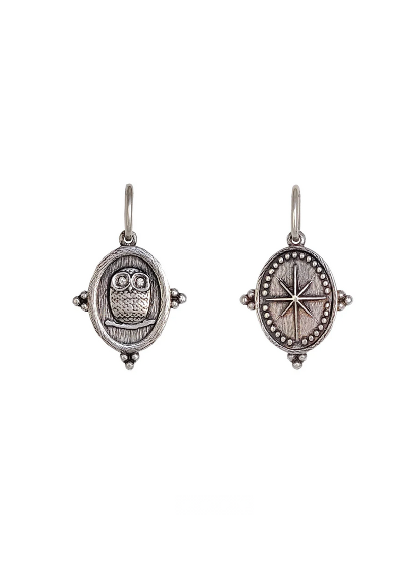 Erica Molinari Baby Owl + North Star Charm