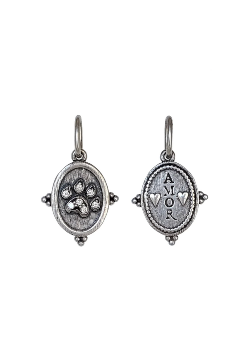 Erica Molinari Kitty Paw With Diamonds