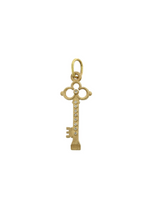 Erica Molinari Circle Cut Out Key Charm