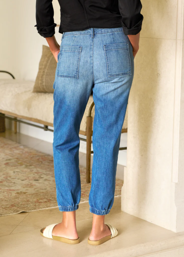 F&E Jameson Italian Denim Jogger 1968