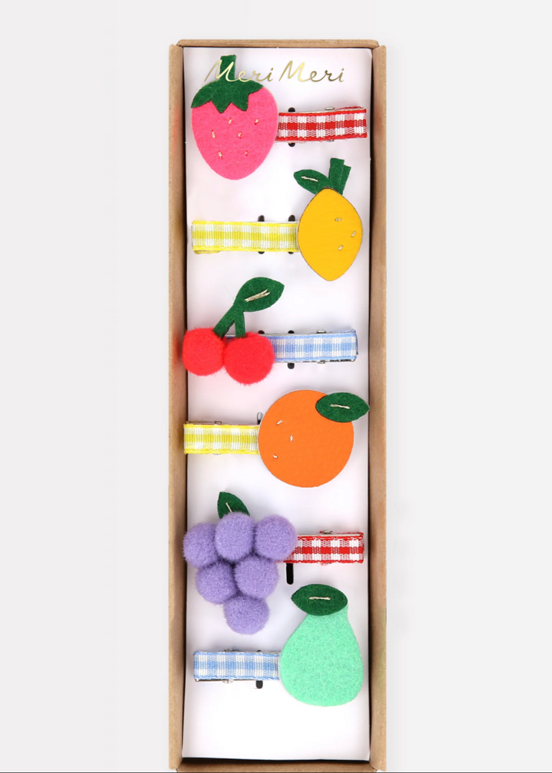 Fruit Hair Clips