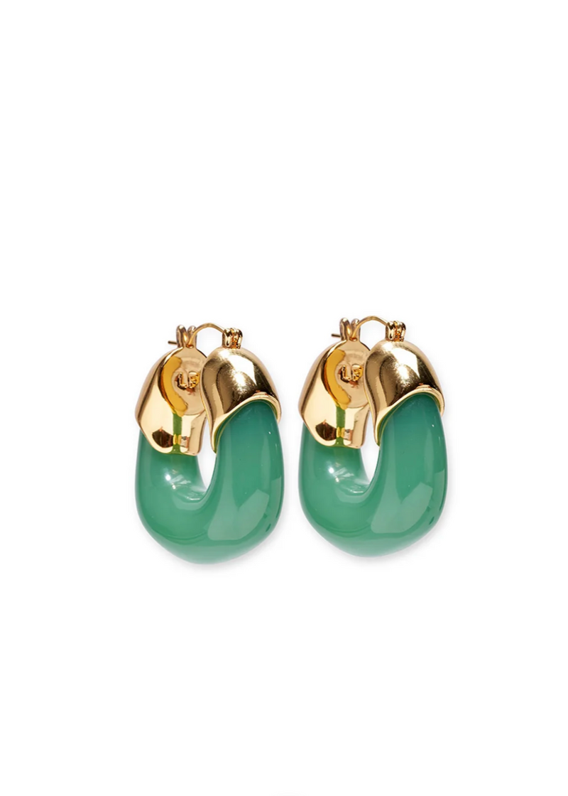 LF Mini Organic Hoops Sage