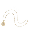 Jane Win Protect Evil Eye Petite Embellished Pendant