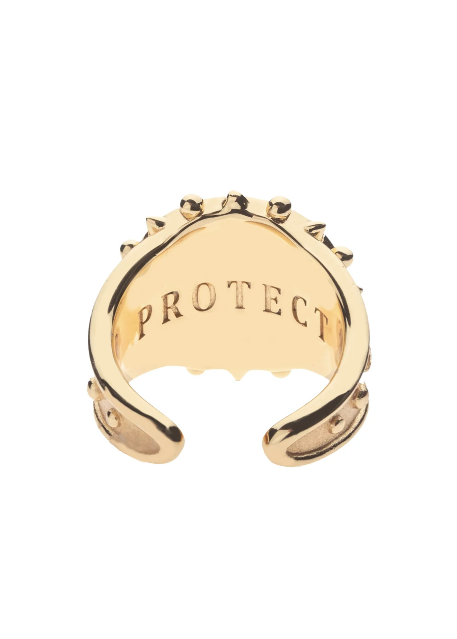 Jane Win Protect Embellished Ring