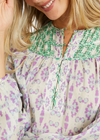 Emery Tribal Ink Blot Top