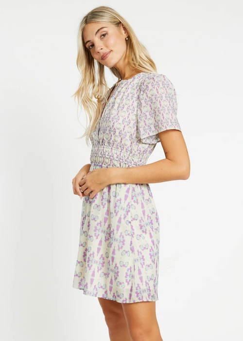 Ada Tribal Ink Blot Dress