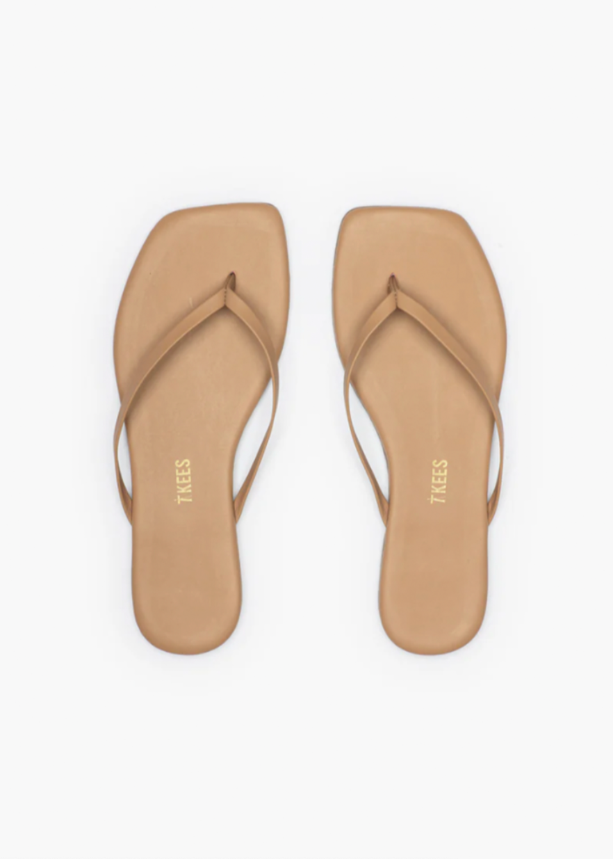 Tkees Square Toe Lily Cocobutter