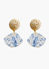 Grace Willow Blue & White Earrings