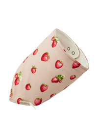 Organic Kerchief Bib Strawberry