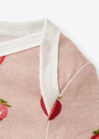 Strawberry Organic Cotton Short Sleeve One Piece