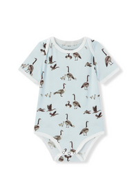 Goose Luxe Stretch Short Sleeve One Piece