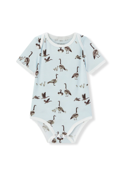 Goose Luxe Stretch Short Sleeve One Piece
