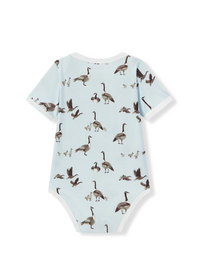Goose Luxe Stretch Short Sleeve One Piece