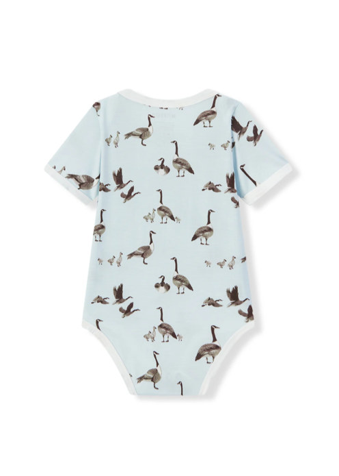 Goose Luxe Stretch Short Sleeve One Piece