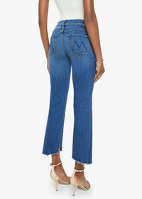 MOTHER Insider Crop Pointy Fray