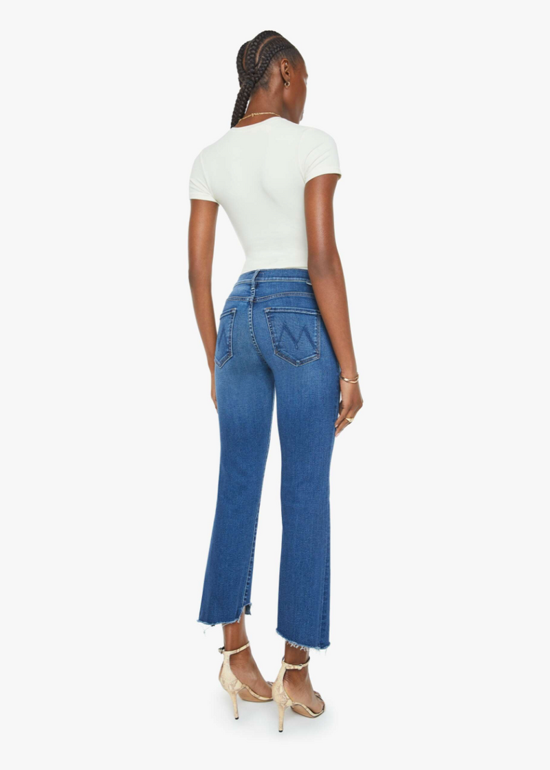 MOTHER Insider Crop Pointy Fray