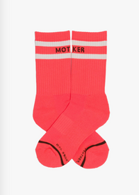 MOTHER Mother Fu%#er Pink Socks