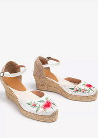 Penelope Chilvers Embroidered Mary Jane