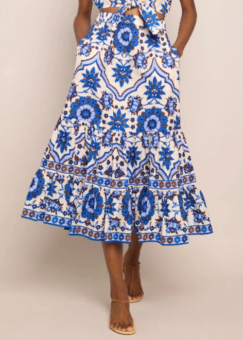 Cara Cara Chase Skirt Mystic Blue