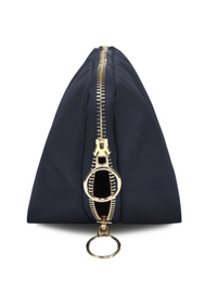 Signature Makeup Bag Navy/Pink