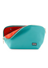 Signature Makeup Bag Sea Green/Orange