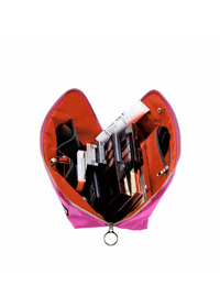 Signature Makeup Bag PInk/Orange