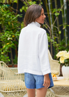 F&E Gabi White Popover