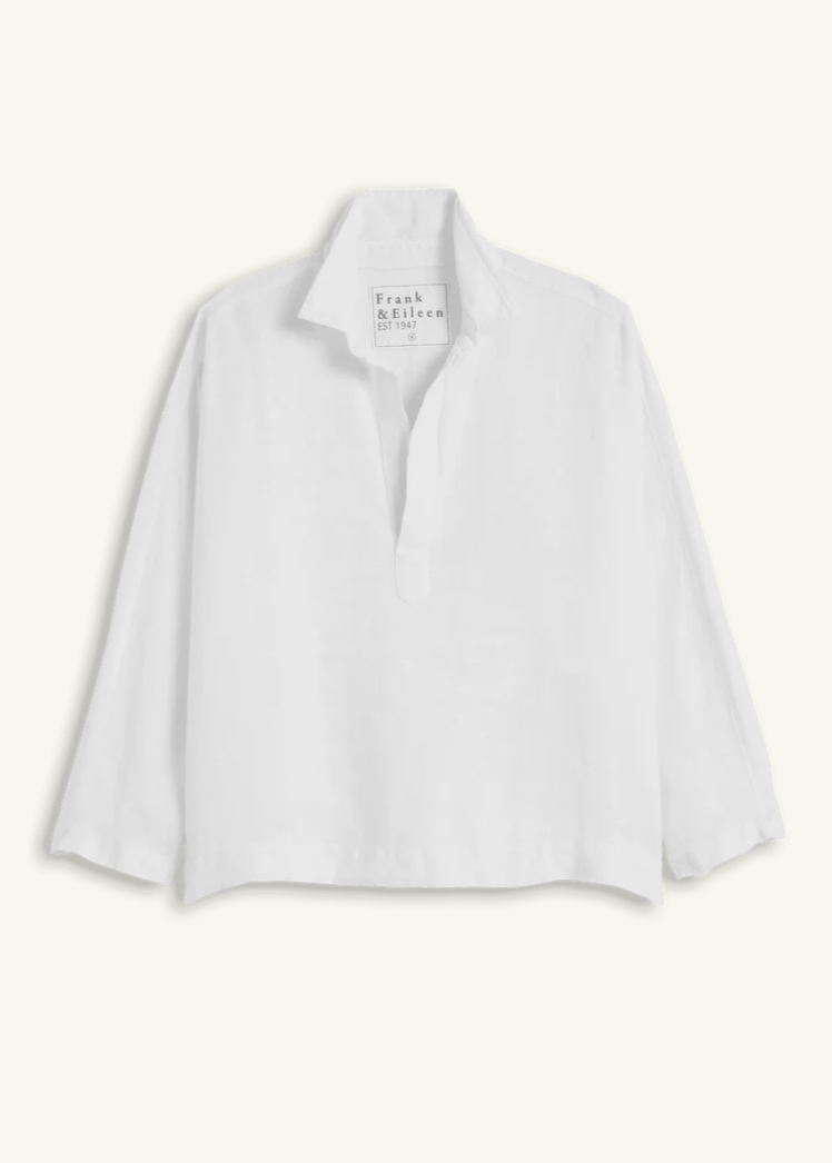 F&E Gabi White Popover