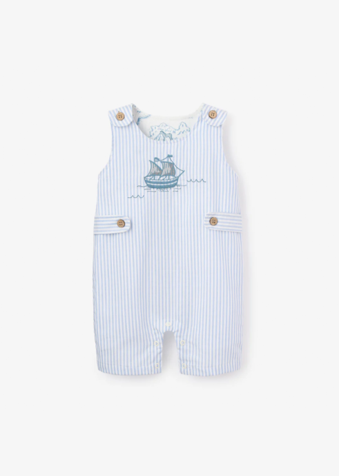 Boat Embroidered Jon Jon