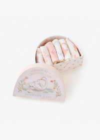 Swan Non-Slip Baby Socks (6 Pair)