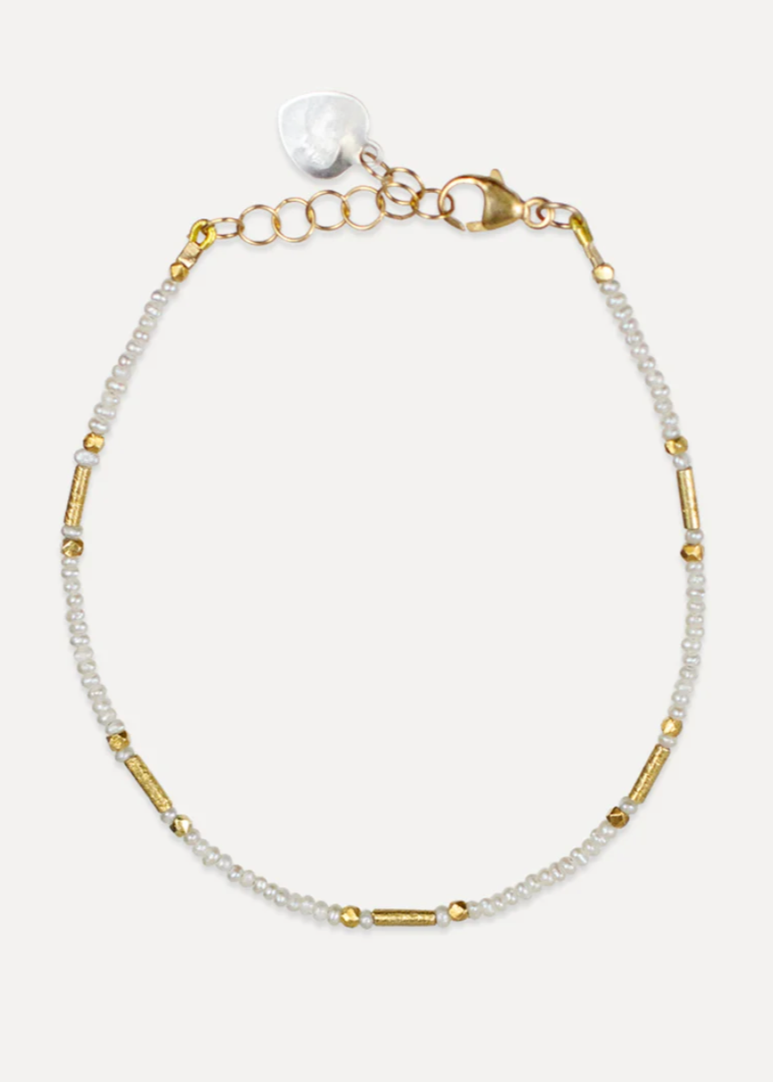White Pearl Zenith Bracelet