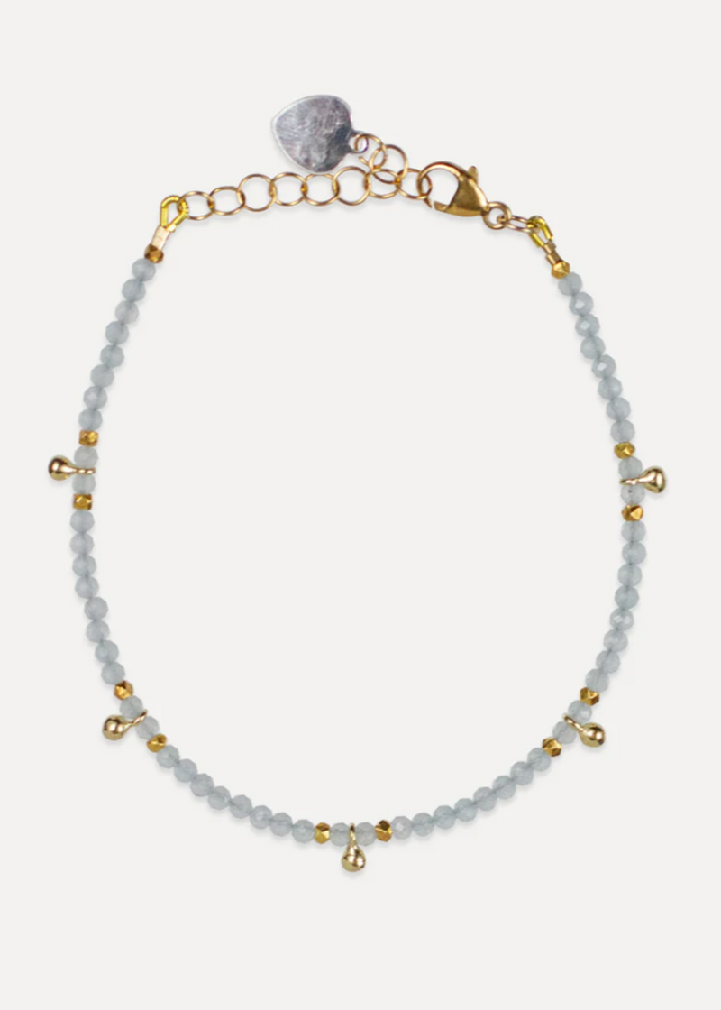 Aqua Chalcedony Palace Bracelet