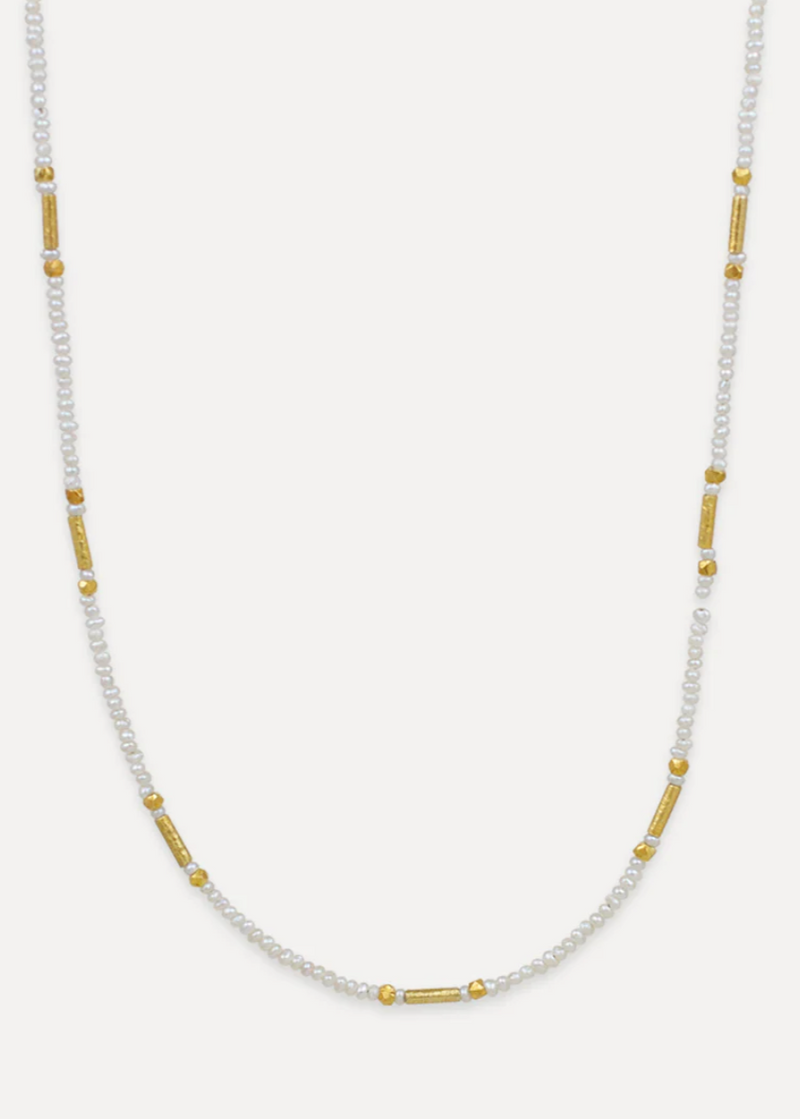 White Pearl Zenith Necklace