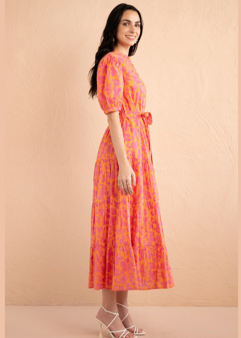 Banjanan Saylor Dress Nectarine