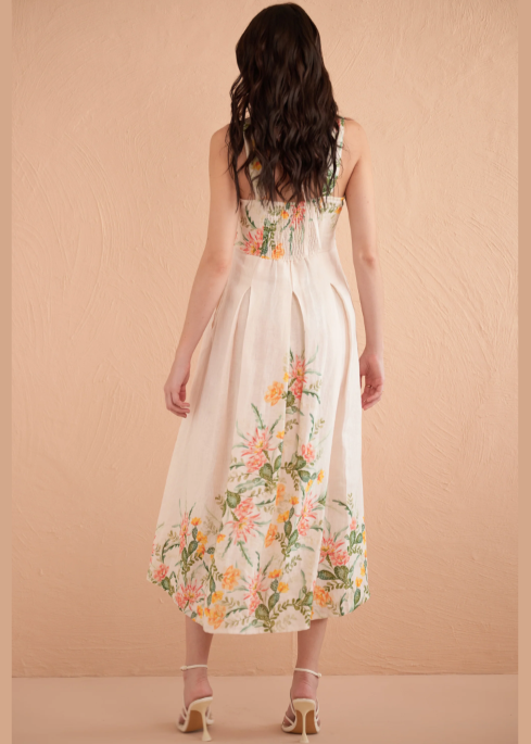 Banjanan Ophelia Dress Desert Rose Dawn