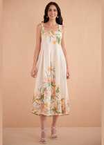 Banjanan Ophelia Dress Desert Rose Dawn