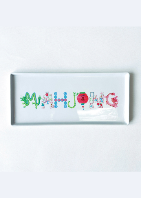 Mahjong Icons Typography Tray