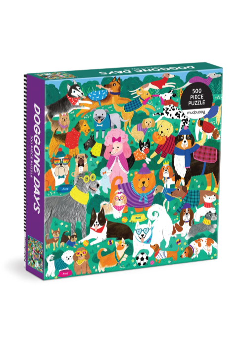 Doggone Days 500 Piece Family Puzzle