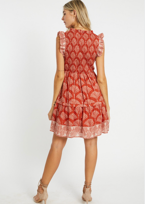 Emmeline Dress Ginko Breeze