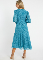 Moon Maxi Teal Leaf