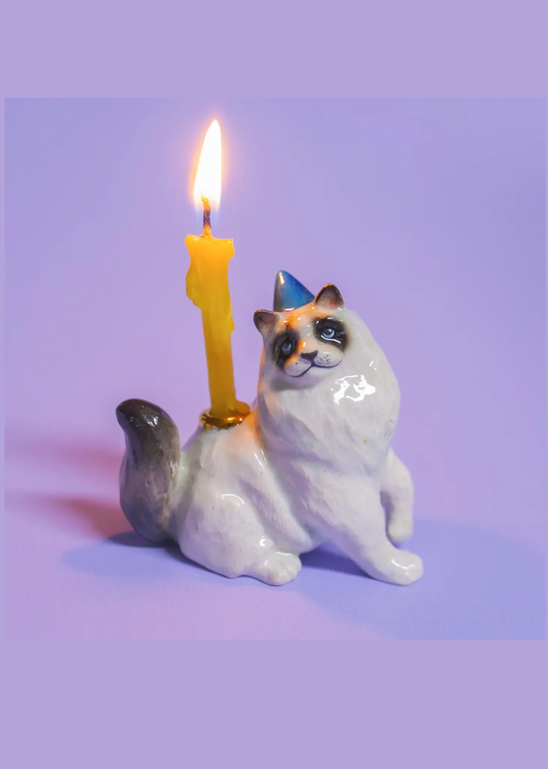 Ragdoll Cat Cake Topper